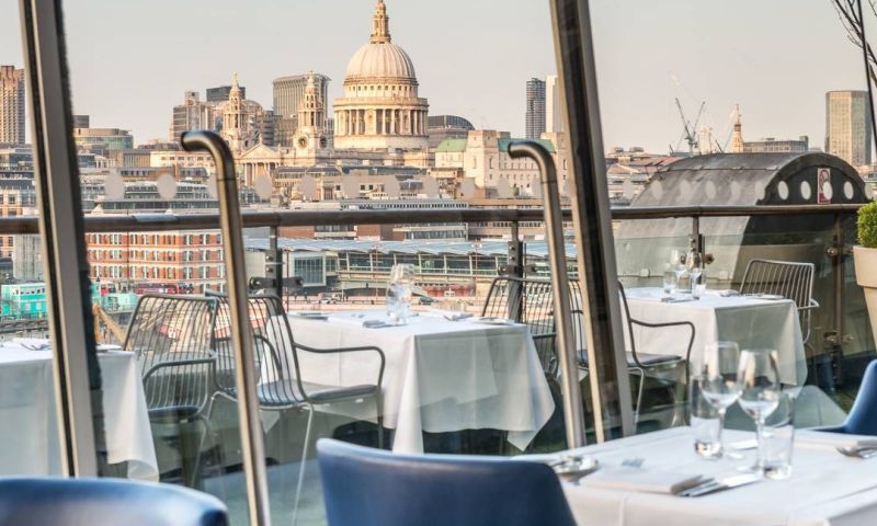 8-Course Fine Dining at The Oxo Tower Restaurant for 2 people
