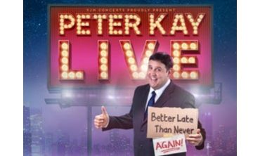 Peter Kay Live at The O2 Arena, London – Saturday 26th July 2025