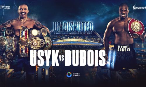 Two Club Wembley Tickets to Usyk vs Dubois  19th July 2025