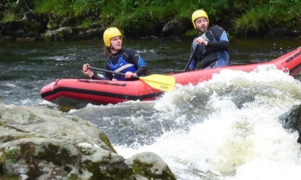 Adrenaline-Fuelled Whitewater Rafting Adventure for Two