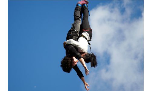 Thrilling Lovers Leap Bungee Jump Experience for Two