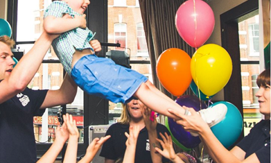SUPERHERO TRAINING PARTY FOR 10 KIDS