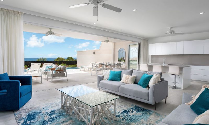 7 NIGHT PRIVATE VILLA WITH PANORAMIC SEA VIEWS IN BARBADOS FOR 6 PEOPLE