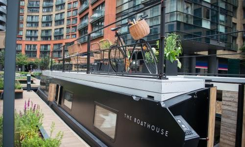 1 NIGHT STAY ON THE BOATHOUSE, PADDINGTON FOR 2 PEOPLE