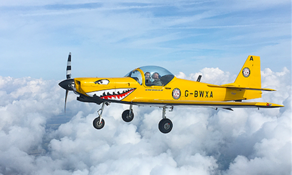 FLY SOLO WITH A FIGHTER PILOT