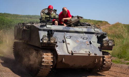 Junior Tank Driving Experience
