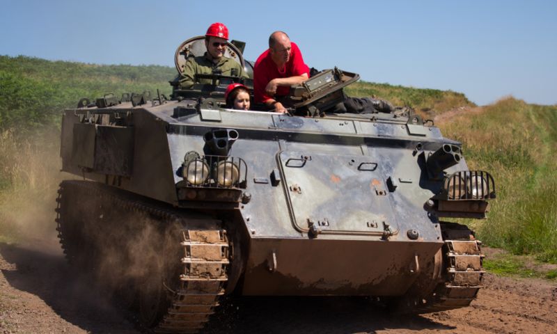 Junior Tank Driving Experience