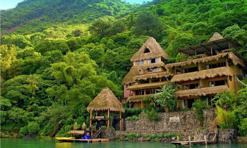 Eco-Resort & Nature Reserve Getaway on Lake Atitlan, Guatemala,