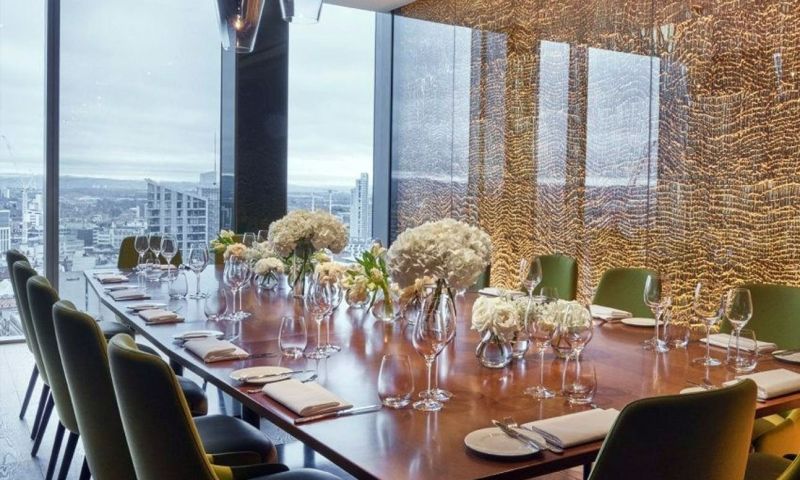 Private dining for 18 people at 20 Stories, Manchester