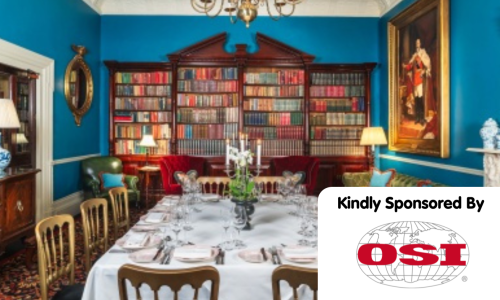Exquisite Menu by Award-Winning Chef Frederick Forster For 8 In The Private Library At The Gore Hotel Kensington
