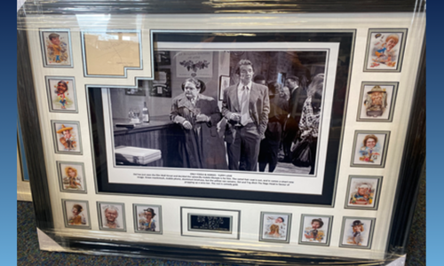 Only Fools and Horses Framed Memorabilia Display – Signed Collectible
