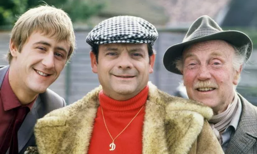 Only Fools and Horses Framed Memorabilia Display – Signed Collectible