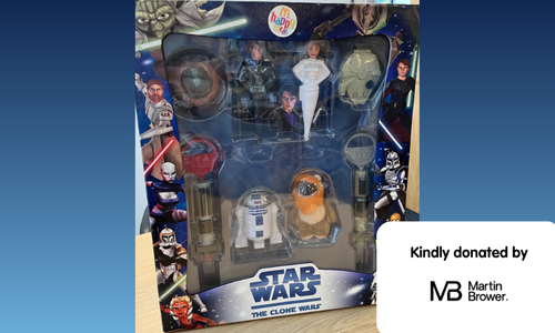 Star Wars: The Clone Wars – Complete McDonald’s Happy Meal Toy Set