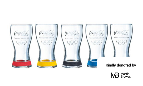 Celebrate the Spirit of London 2012 – Coca-Cola Commemorative Glass Set