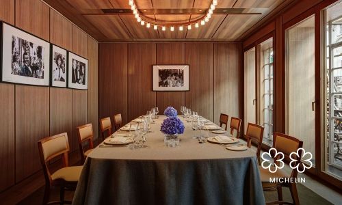 Two Michelin Starred Private Dining at Alex Dilling at Hotel Café Royal for 8 people
