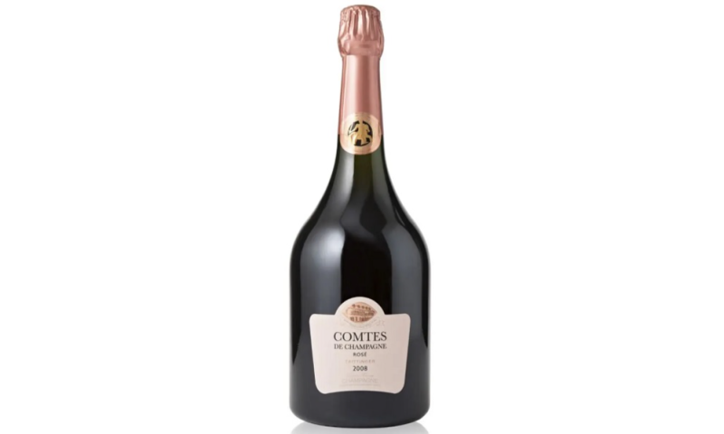 Taittinger Comtes de Champagne Rosé 2008 - Three Bottles