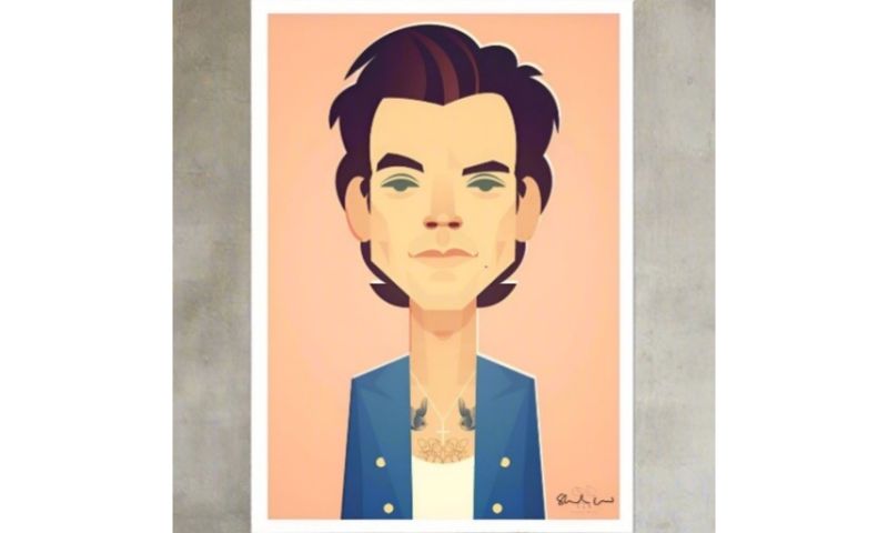 Commissioned digital artwork by famous Manchester Artist Stan Chow