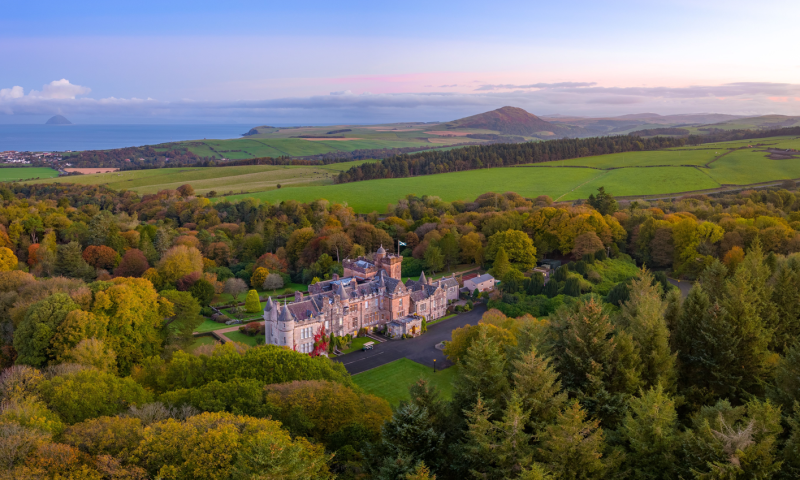two night stay for 2 at Glenapp Castle