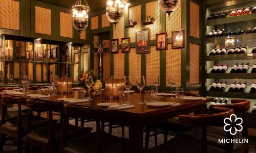 Indian private dining for 10 people at Michelin-starred Trishna, Marylebone