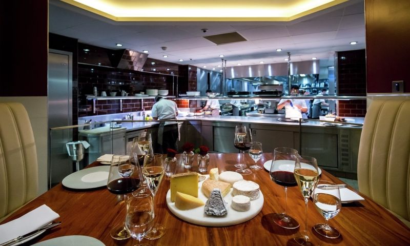 Chef’s table for 6 at Gordon Ramsay’s Michelin Starred Petrus