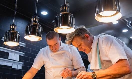 Chef’s table for 6 at Gordon Ramsay’s Michelin Starred Petrus