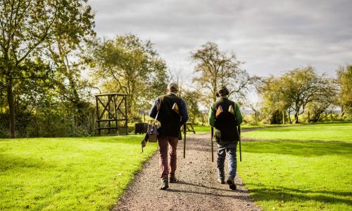 Shooting day at the world-class Holland & Holland shooting grounds for 4 people