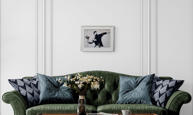 Banksy 'Rage, The Flower Thrower'