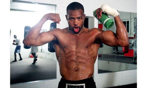 Signed Roy Jones Jr Boxing Glove