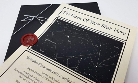 Name a Star Deluxe Gift Box Set