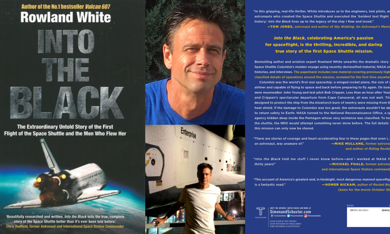 Into the Black - Signed by the Author Rowland White