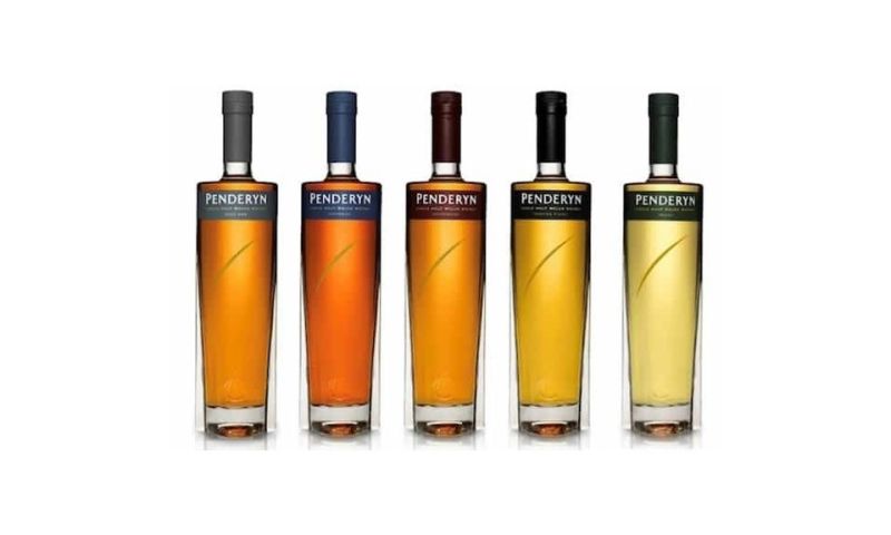 5 Bottles of Gold Medal Winning Whisky from the Welsh Penderyn Distillery
