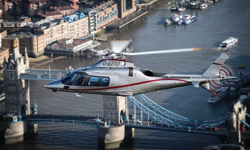 Helicopter tour london