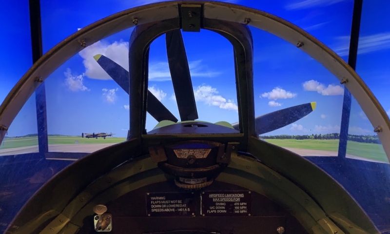 Spitfire simulator experience