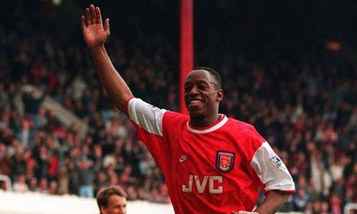 Signed Ian Wright Retro Arsenal Shirt