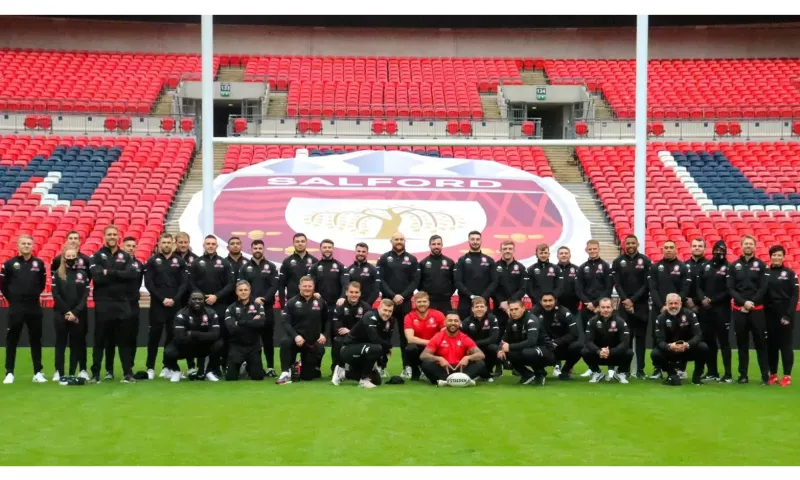 Match Ball Sponsor for the Salford Red Devils on Saturday 7th September