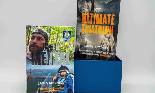 Two James Ketchell Books - Signed by the Author