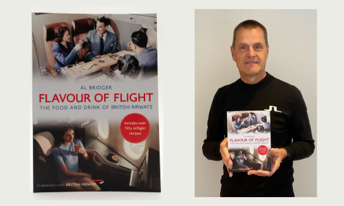 'Flavour of Flight' book signed by the author on the night