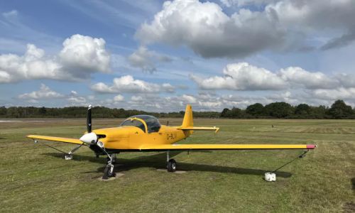 Flight in a Slingsby Firefly
