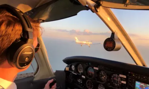 Trial Flight from London Biggin Hill Airport