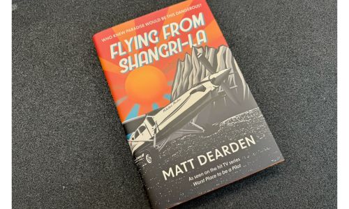 Flying from Shangri-La Book Signed by the author