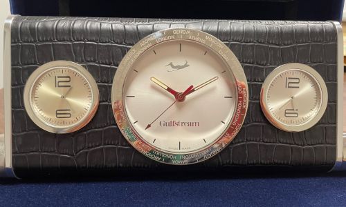 Gulfstream Desk Clock