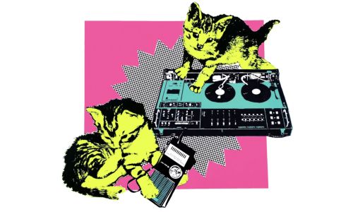 SCRATCHIN’ CATS (PINK)  2023