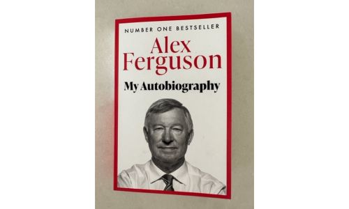 Sir Alex Ferguson signed autobiography