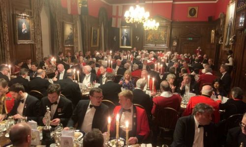 Dinner at the Honourable Artillery Company