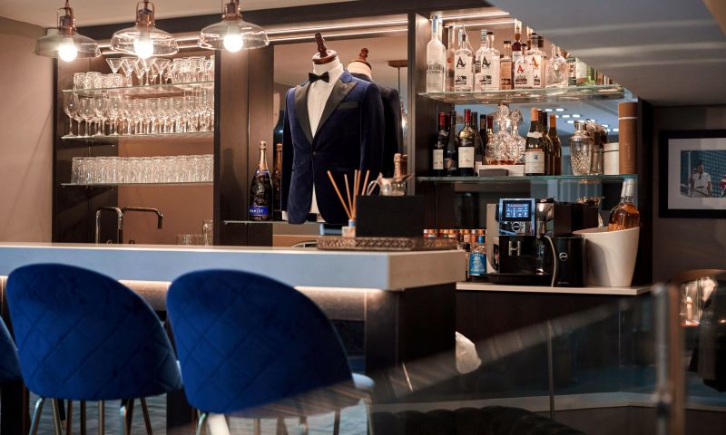 FULL BESPOKE TWO-PIECE SUIT FROM MCCANN BESPOKE LONDON