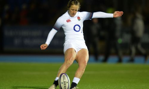 Kicking session with ex England Captain, Katy McLean
