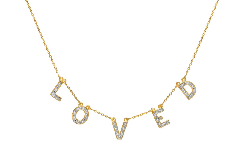 NIKKI AND ME 'LOVED' NECKLACE