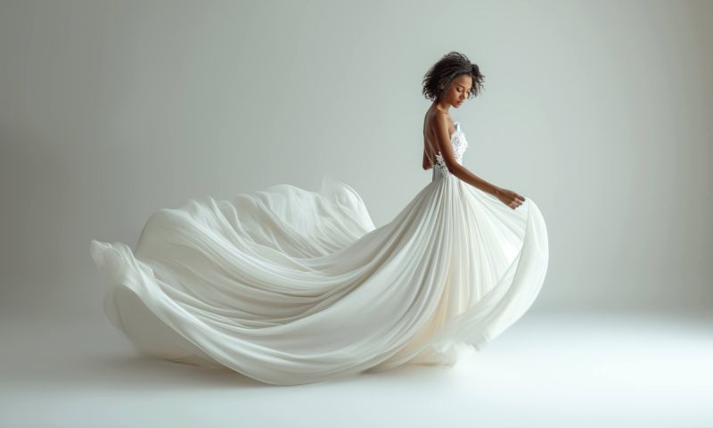 Bespoke Tailored Sewing Dress by Ukrainian Fashion Designer