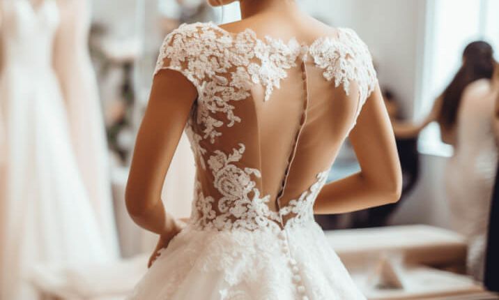 Bespoke Tailored Sewing Dress by Ukrainian Fashion Designer