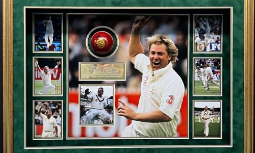 Shane Warne Signed Cricket Ball